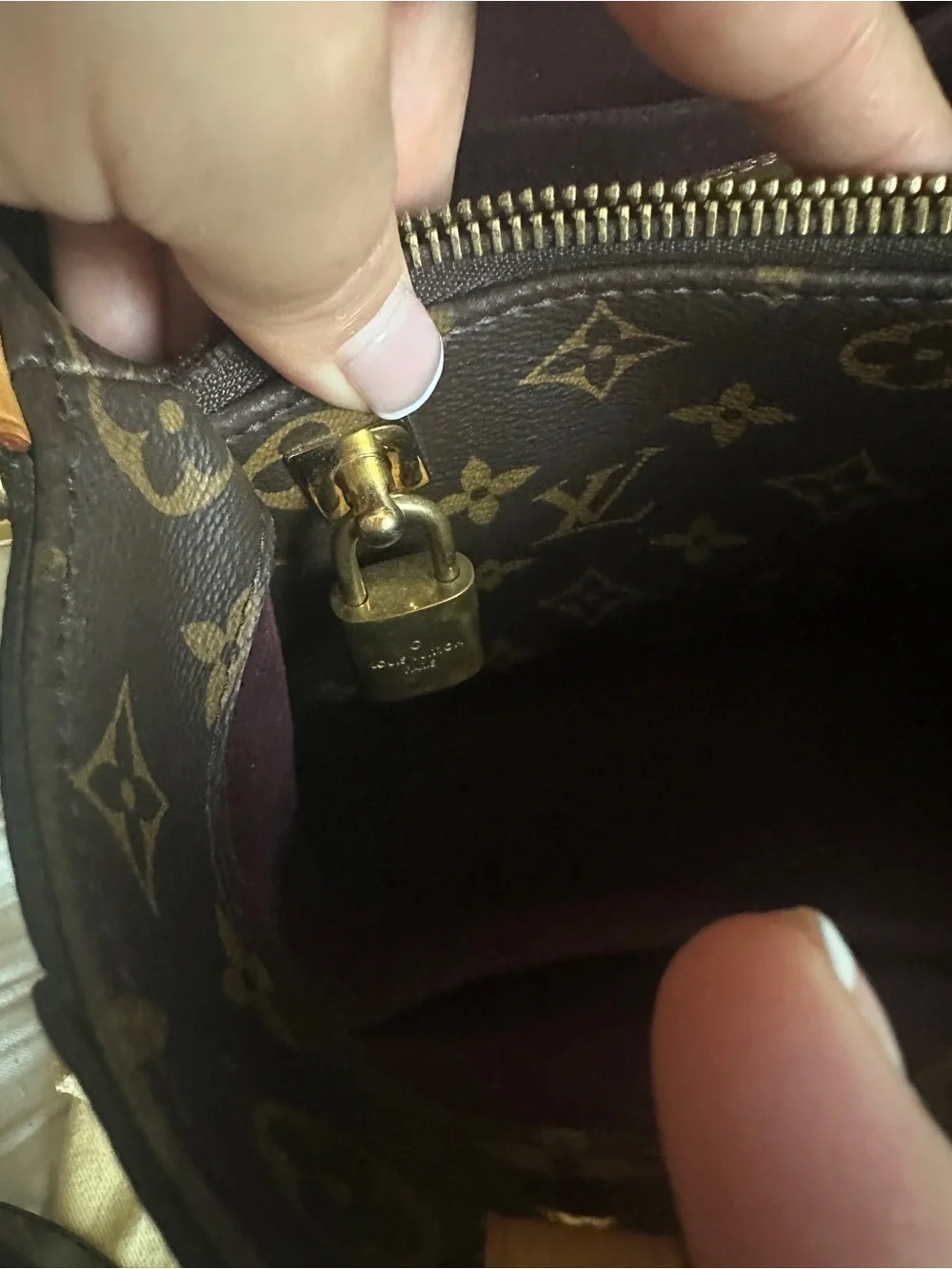 Louis Vuitton Monogram Canvas Shoulder Bag comes with Dust Bag